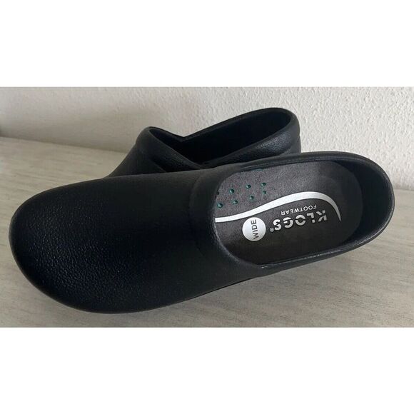 KLOGS BOCA FOOTWEAR WOMENS Sz 9W BLACK NIB - Picture 7 of 7